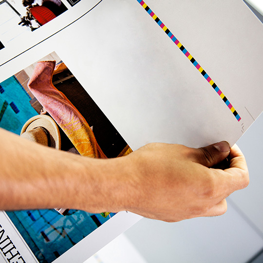 close up of printed document