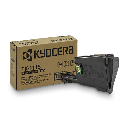 kyocera TK-1115 key toner and cardboard box