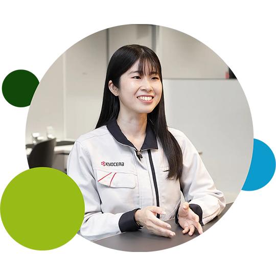 Rina Uenishi, ingegneria dei componenti per la stampa aziendale, Kyocera Document Solution Rina Uenishi