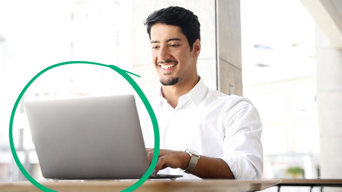 man smiling man smiling