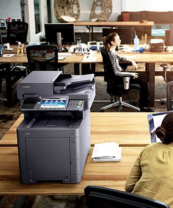 Sistema A3 e A4 per tutte le esigenze aziendali Kyocera printer in office