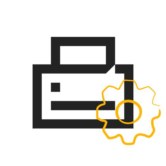Minimizzare I rischi di sicurezza con Kyocera Device Manager printer icon